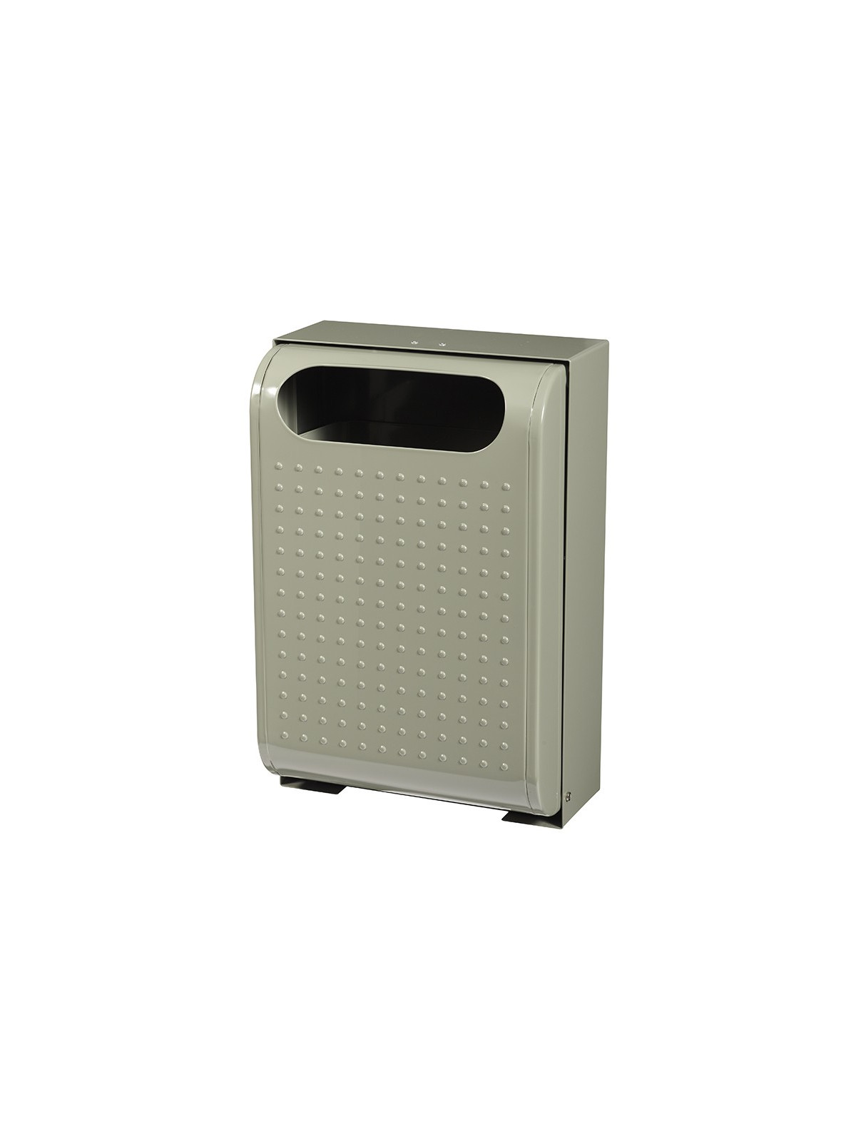 Corbeille de propreté murale URBANET 56230 gris ciment - 30L 