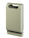 Corbeille de propreté URBANET gris ciment rossignol 56235 60L 