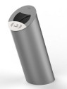 Poubelle 85L avec grille ecrase mégots