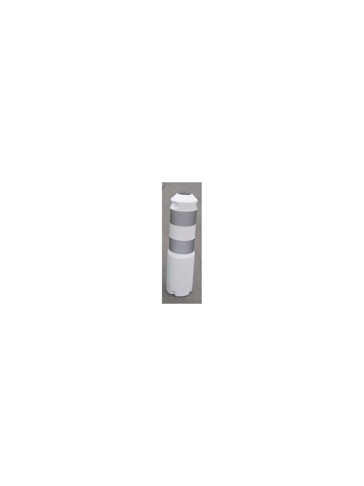 Balisette blanche auto relevable