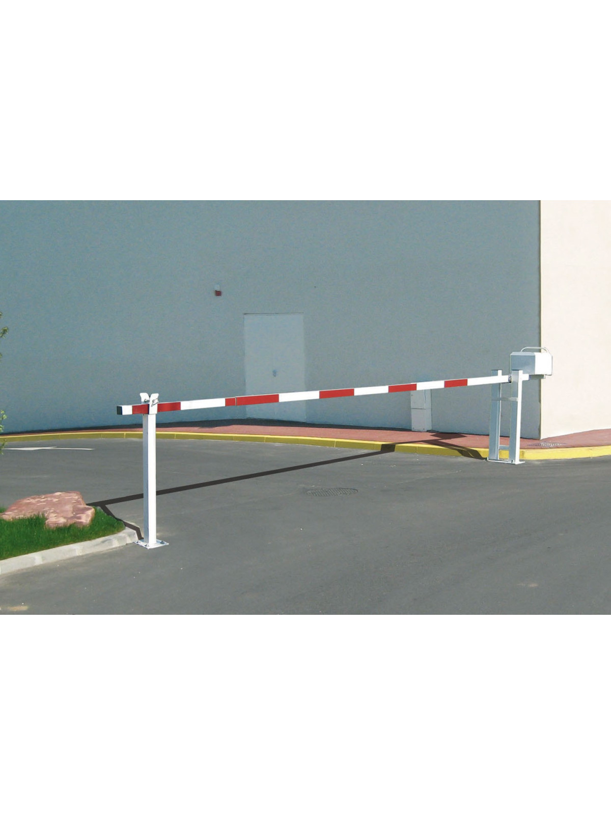 Barrière levante lisse aluminium universelle