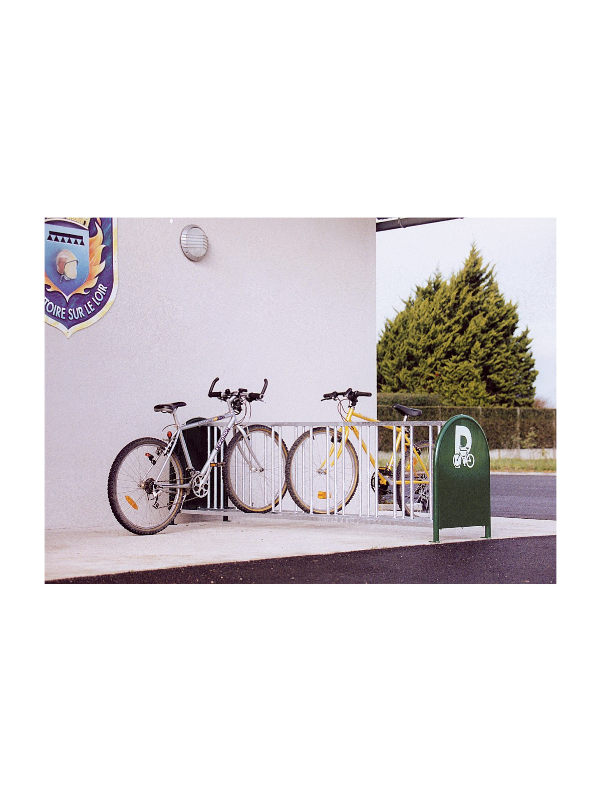 Support cycles 16 places acier galvanisé