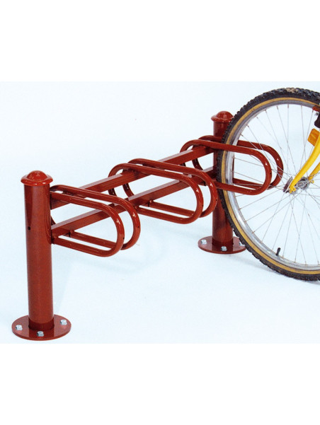 Support cycles Déco 3 places composable simple face Agora