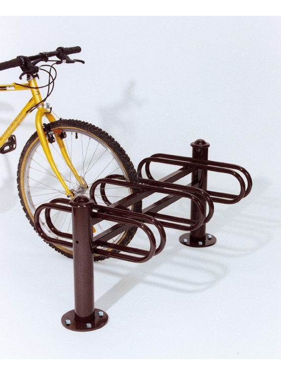 Support cycles Déco 3 places composable double face Agora