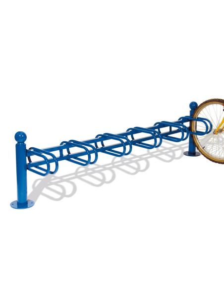 Support cycles Déco 6 places composable double face Boule