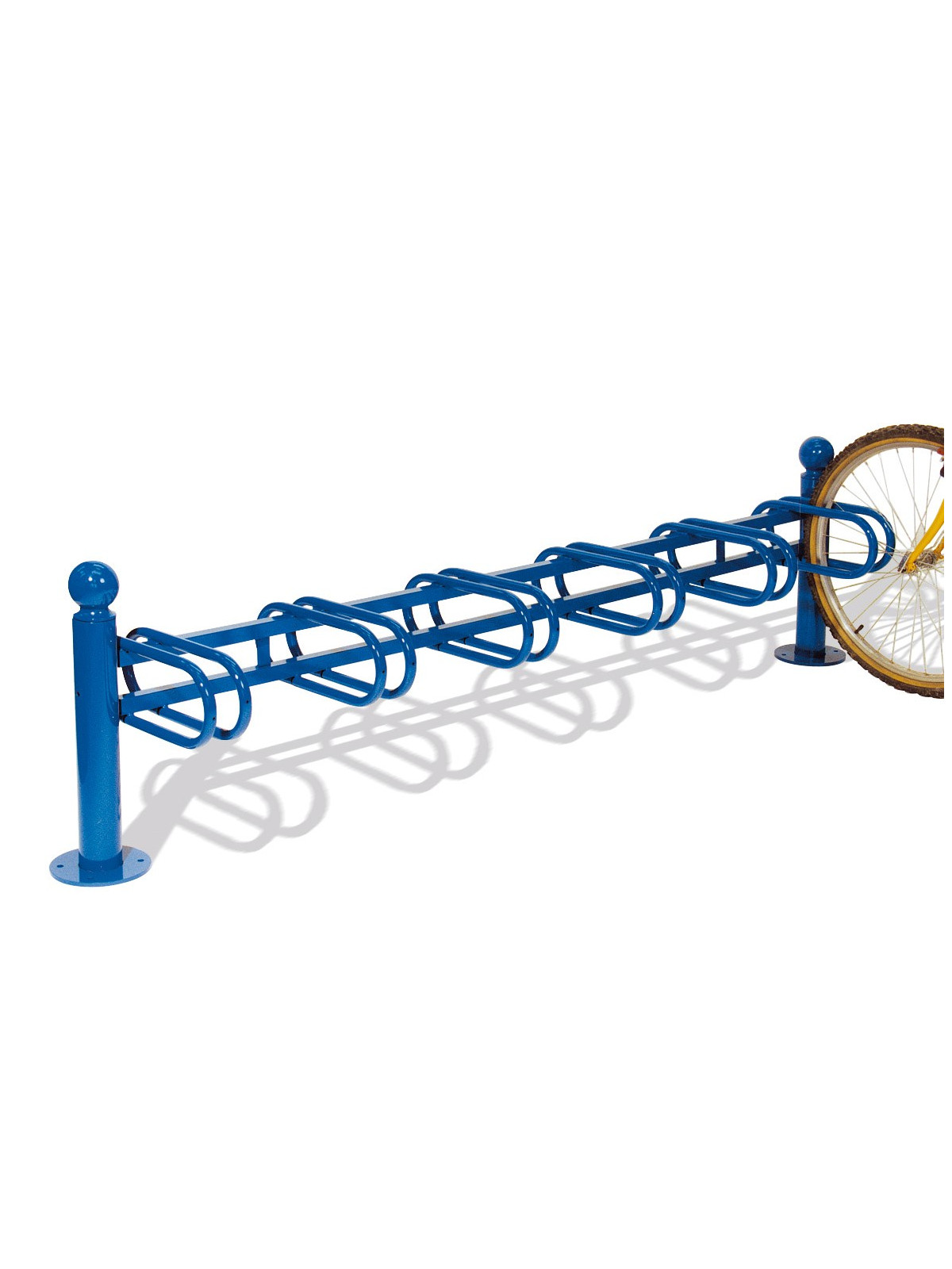 Support cycles Déco 6 places composable double face Boule