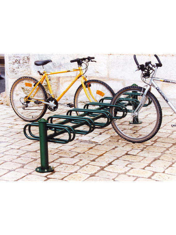 Support cycles Déco 6 places composable double face Agora Support cycles Déco 6 places composable double face Agora