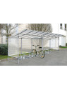 Abri cycles alu classique 5 places