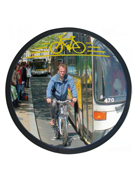 Miroir routier pour protection des deux roues