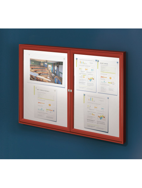 Kit éclairage LED pour vitrine double battants tradition et référence