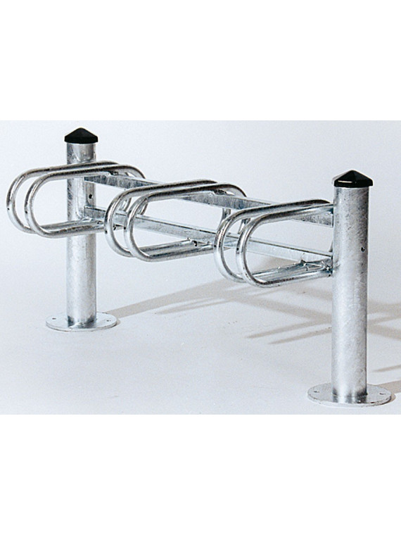 Support cycles Déco 3 places composable simple face