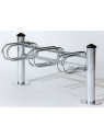 Support cycles Déco 3 places composable simple face