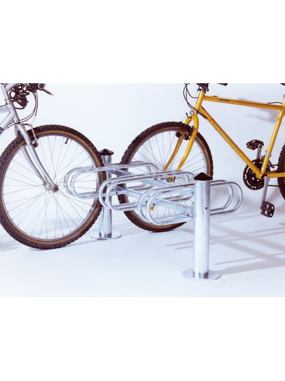 Support cycles Déco 3 places composable double face