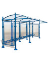 Abri cycles alu DECO 6 places sans bardages