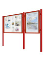 Vitrine 2000 extérieur peint h. 1000 x 750 - 9 A4
