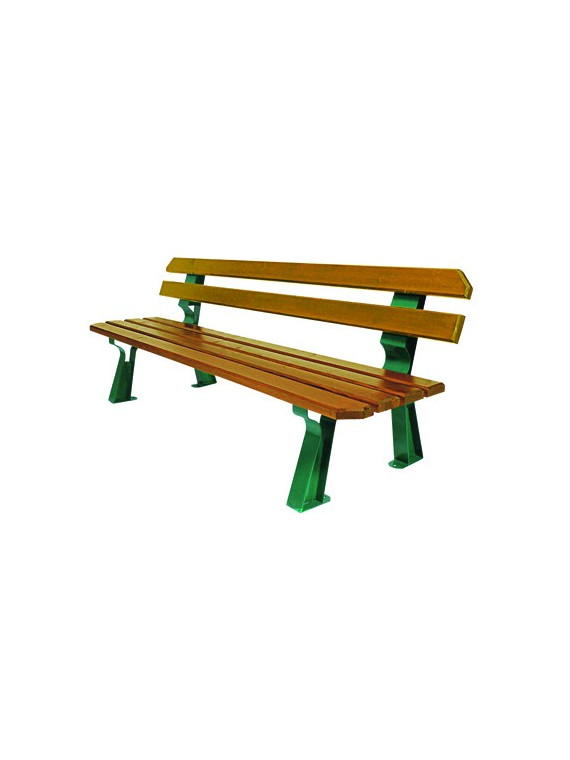 Banc  Bois Chicago pin du nord lasuré
