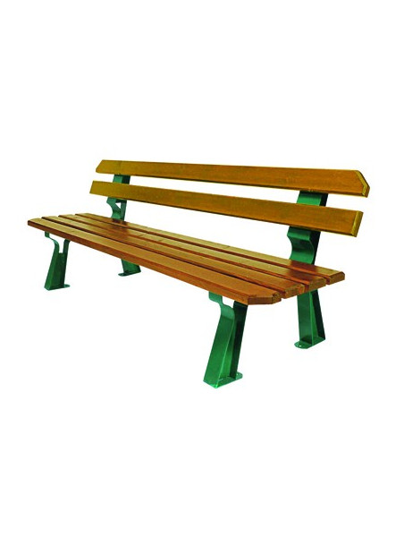 Banc  Bois Chicago pin du nord lasuré