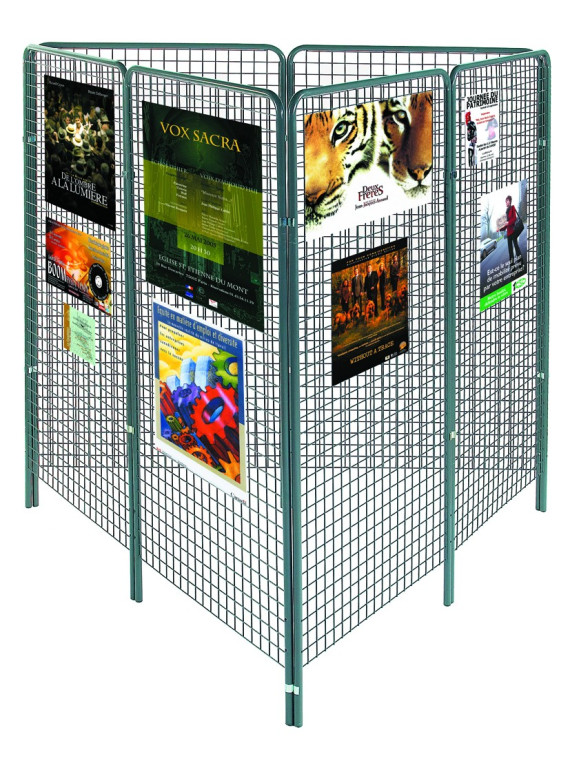 Grille d'exposition lot de 3