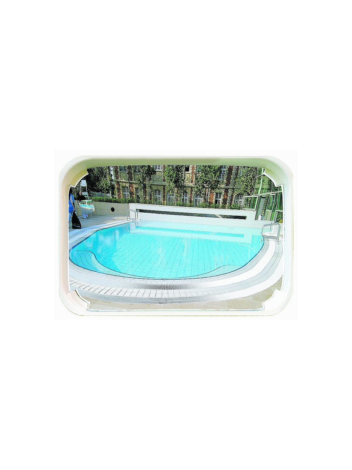 Miroir pour piscine d'exterieur