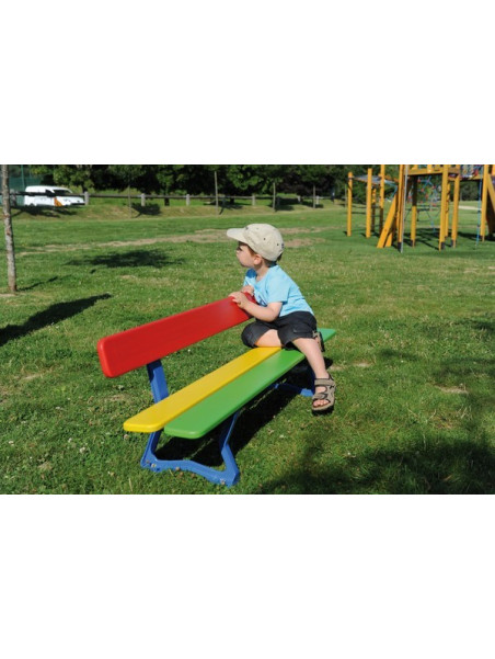 Banc enfant coloré MORA JUNIOR