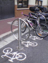 Arceau vélo - support cycles Inox Norea
