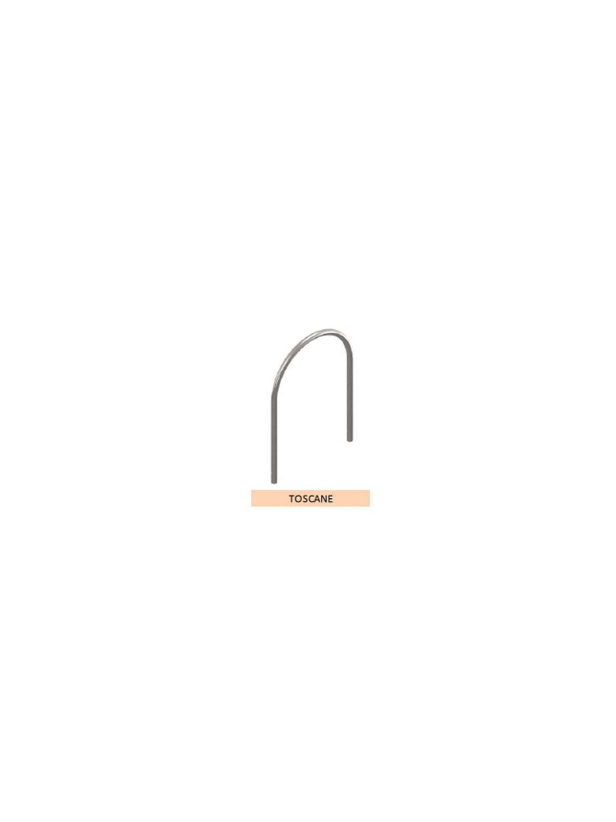 Arceau vélo - support cycles Inox Toscane