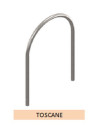 Arceau vélo - support cycles Inox Toscane