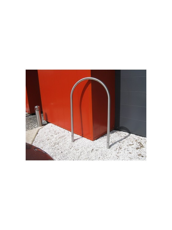 Arceau vélo - support cycles Inox Toscane