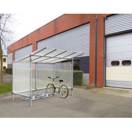 Abri cycles mobilier urbain, abri vélos et range vélos, abri motos