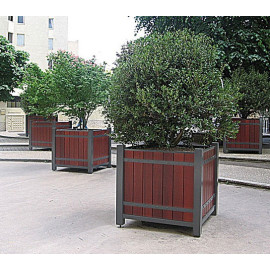 Fleurissement urbain, jardinières, bacs à palmier, fleurissement aérien, espaces verts, jardinières pour barrières de ville